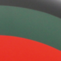 Circle - Nero / Rosso / Verde - Opaco